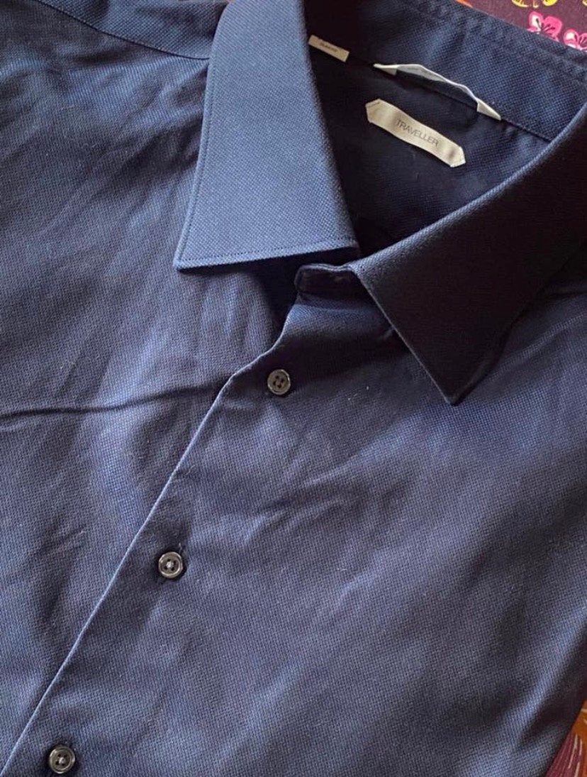 Suitsupply overhemd blouse maat 44, Kleding | Heren, Blauw, ., Ophalen of Verzenden, Zo goed als nieuw