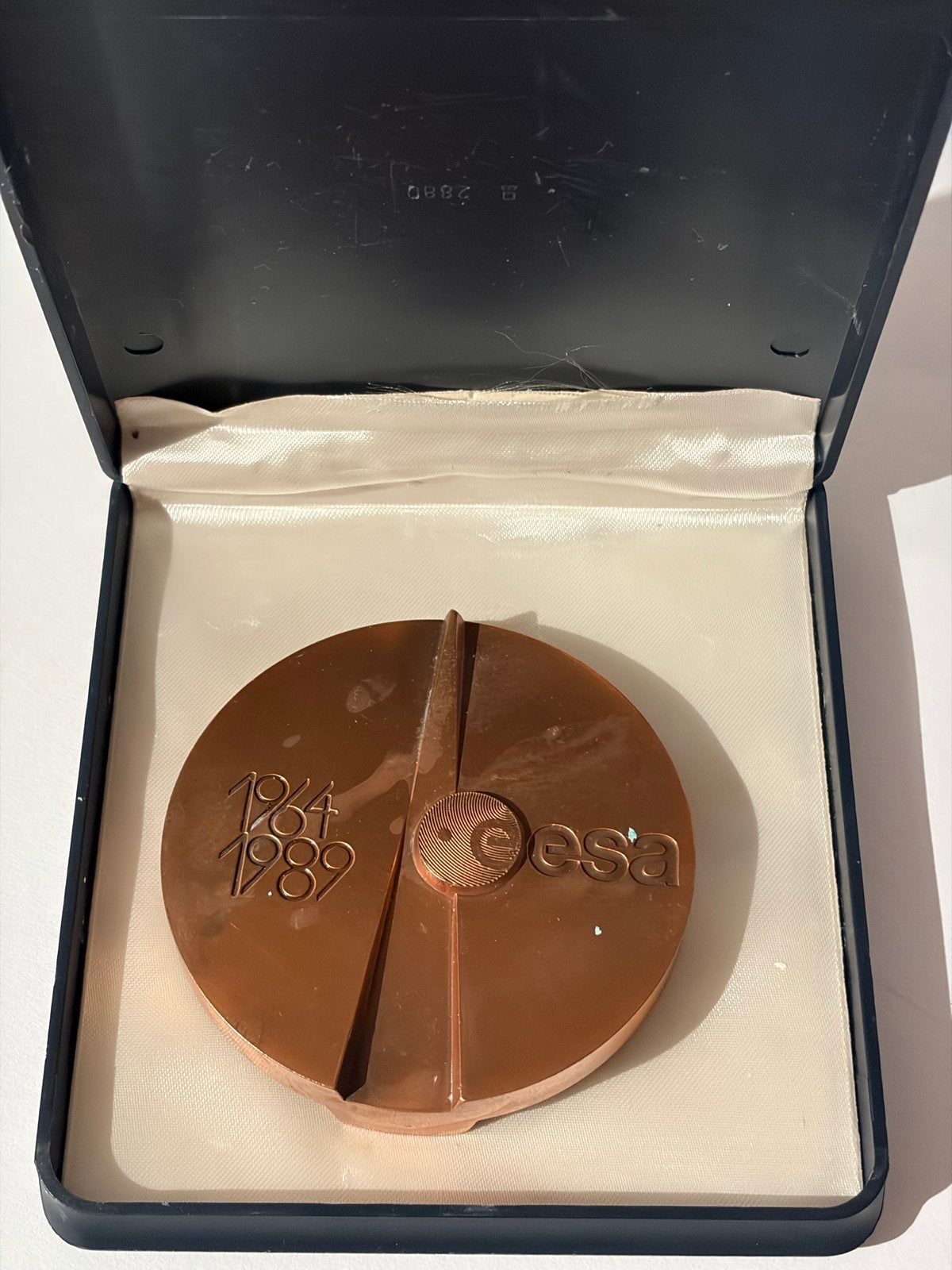 ESA Medaille 1984-1989 - Bronzen Herdenkingsmunt, Postzegels en Munten, Ophalen of Verzenden, Brons, Buitenland