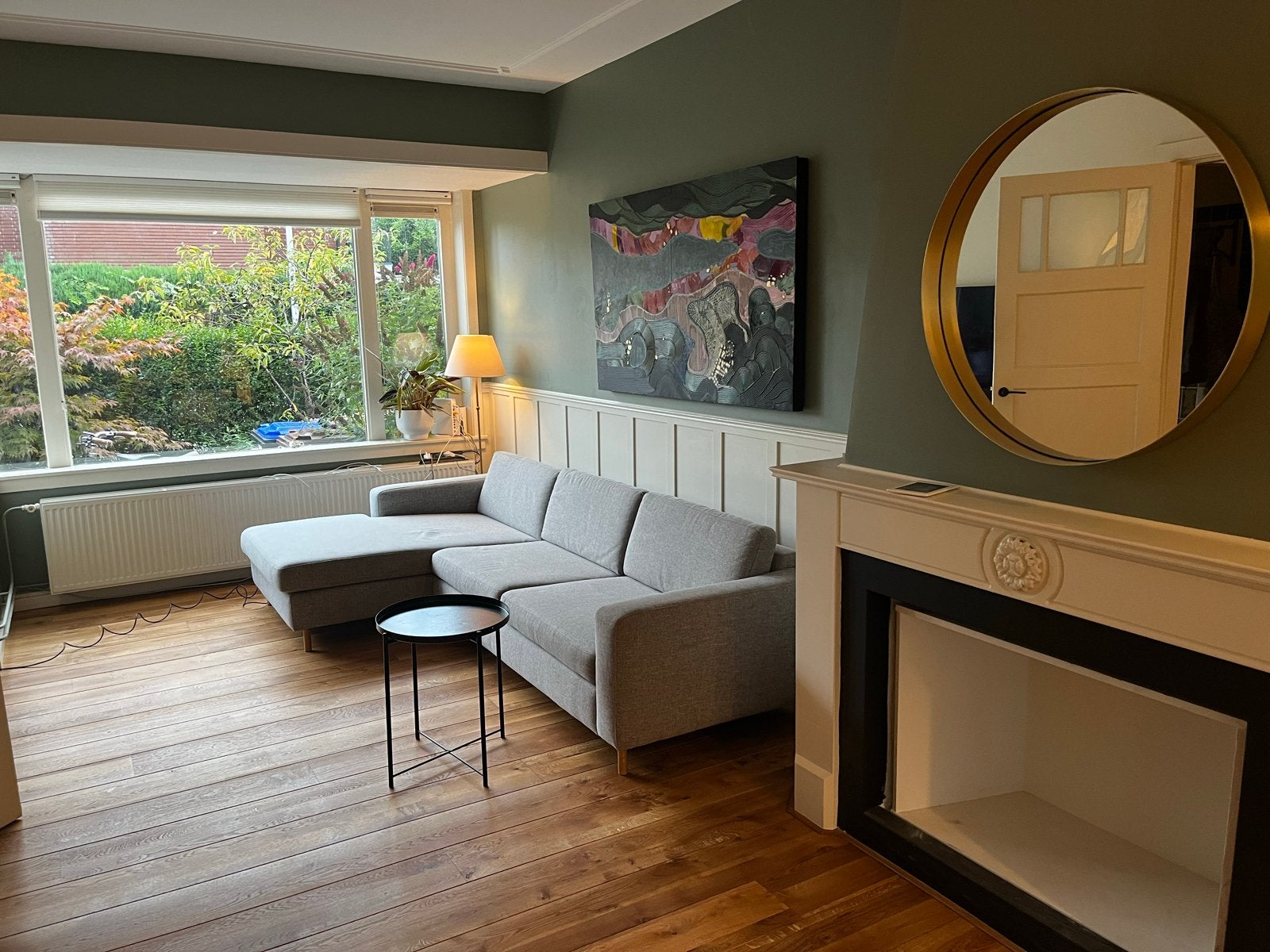 Bolia Scandinavia hoekbank met chaise longue, Huis en Inrichting, Ophalen, Zo goed als nieuw, Stof
