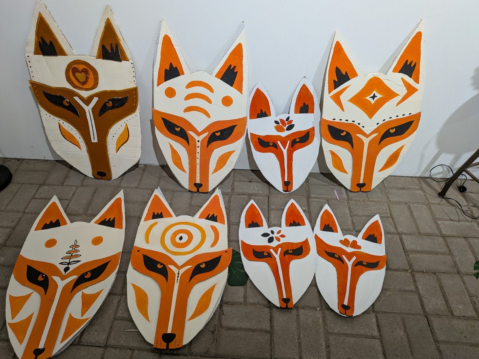 13! Handgemaakte Vossen Maskers voor Feest, Thuis of Kinderk, Ophalen of Verzenden