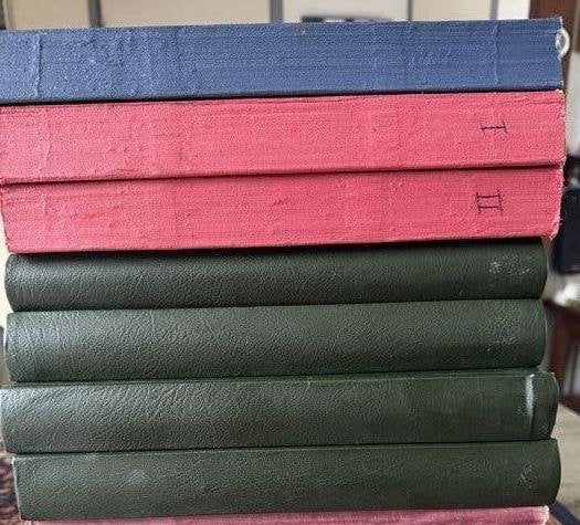 7 Ingebonden Albums. 4 x Kuifje en 3 x Eppo., Meerdere stripboeken, Ophalen of Verzenden, Gelezen