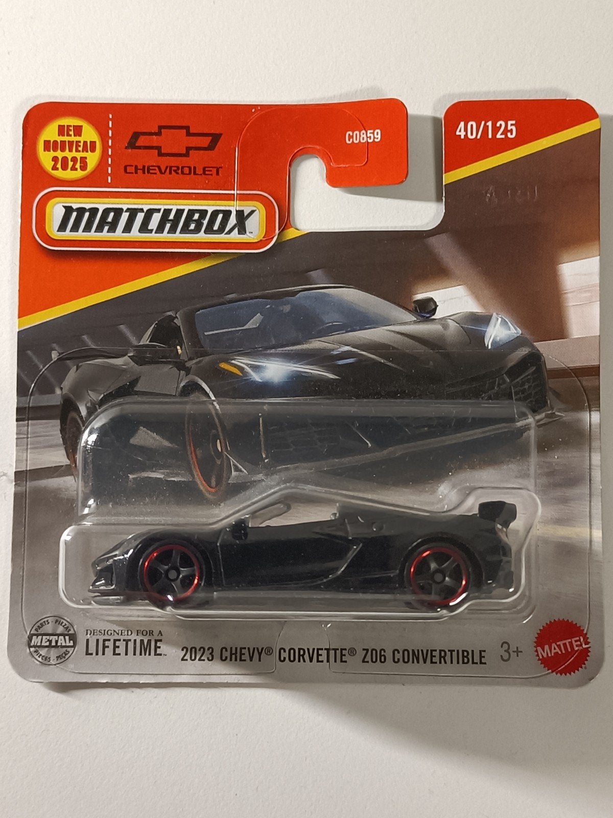 Matchbox 2023 Chevy Corvette Z06 Convertible (Nieuw), Ophalen of Verzenden