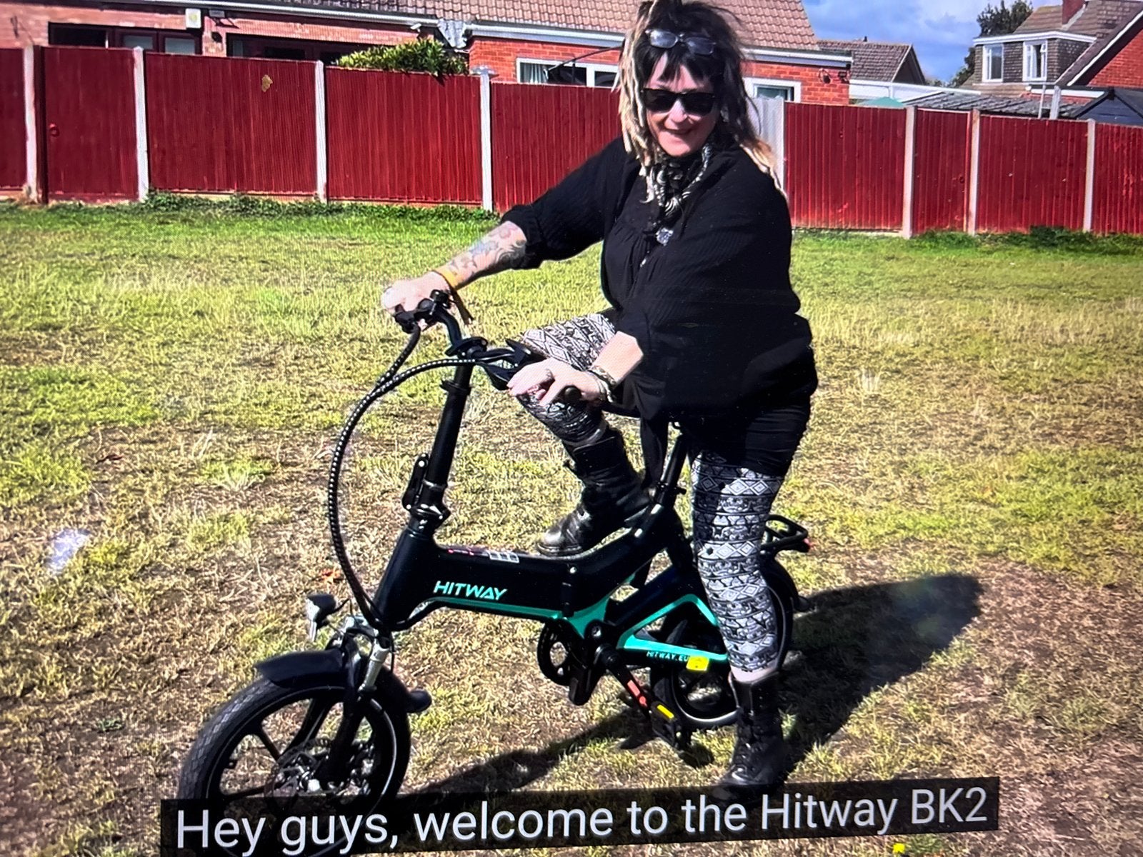 Hitway BK2 Opvouwbare E-Bike - Compact en Krachtig, Ophalen, Gebruikt, 30 tot 50 km per accu, Overige merken