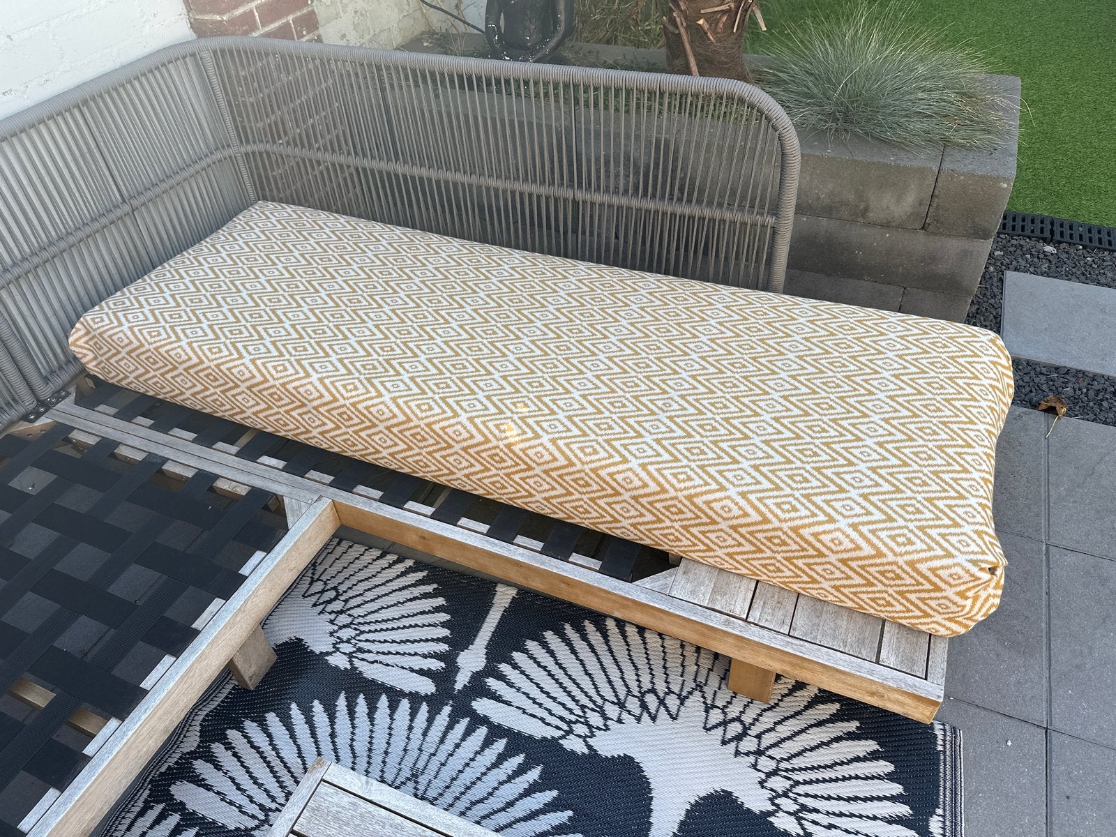 Lounge-/tuinkussen, Tuin en Terras, Ophalen, Zo goed als nieuw