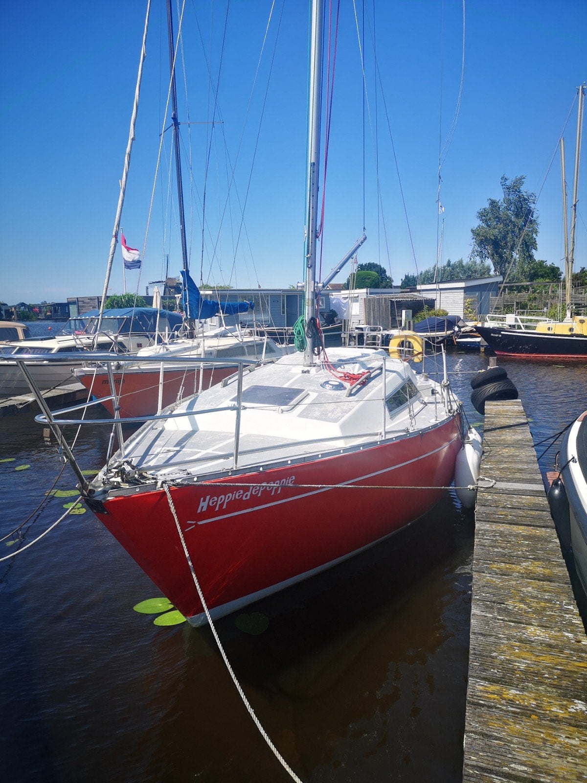 Sloop sailboat, Gebruikt, Binnenboordmotor, Diesel, Ophalen of Verzenden