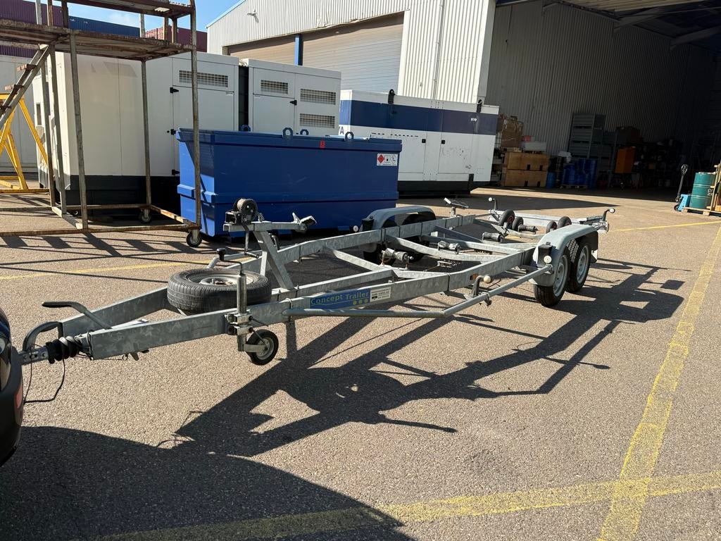 Concept Trailer TBA 2000 - Geremde Dubbelasser (2005), Ophalen, Gebruikt, 1500 tot 3000 kg, 6 tot 9 meter