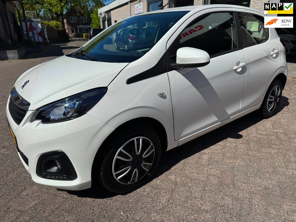 Peugeot 108 1.0 e-VTi Active AIRCO LED ORG 76266 KM NAP VOLL, Voorwielaandrijving, Gebruikt, Euro 6, 4 stoelen