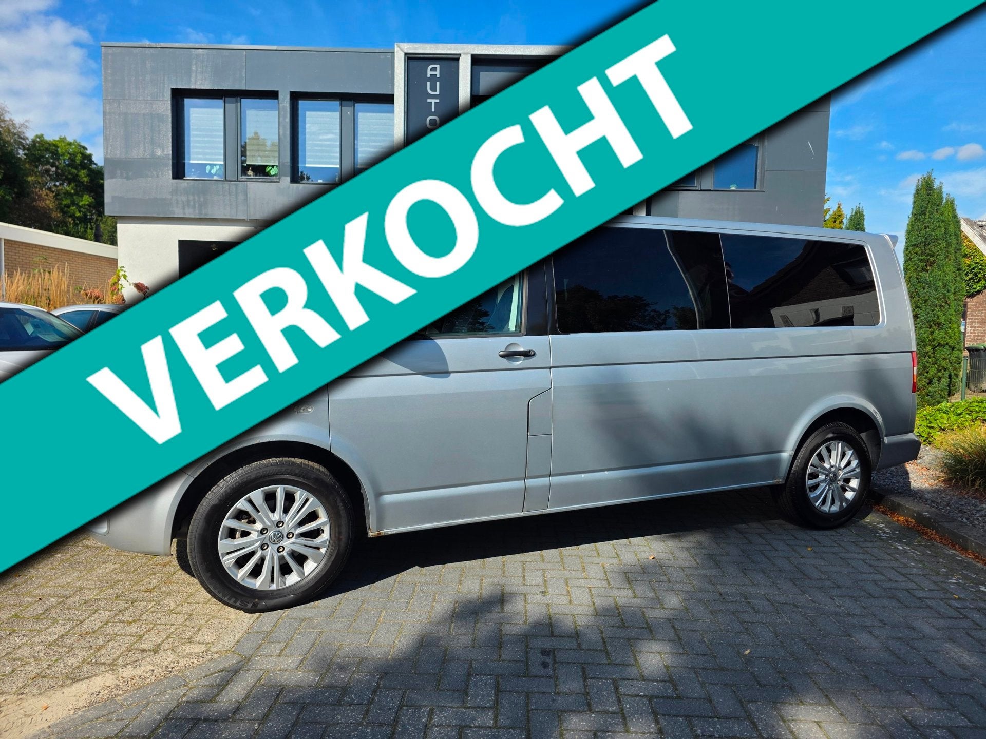Volkswagen Transporter 2.5 TDI Trendline DC |LEER|automaat|A, Gebruikt, Zwart, Volkswagen, Diesel