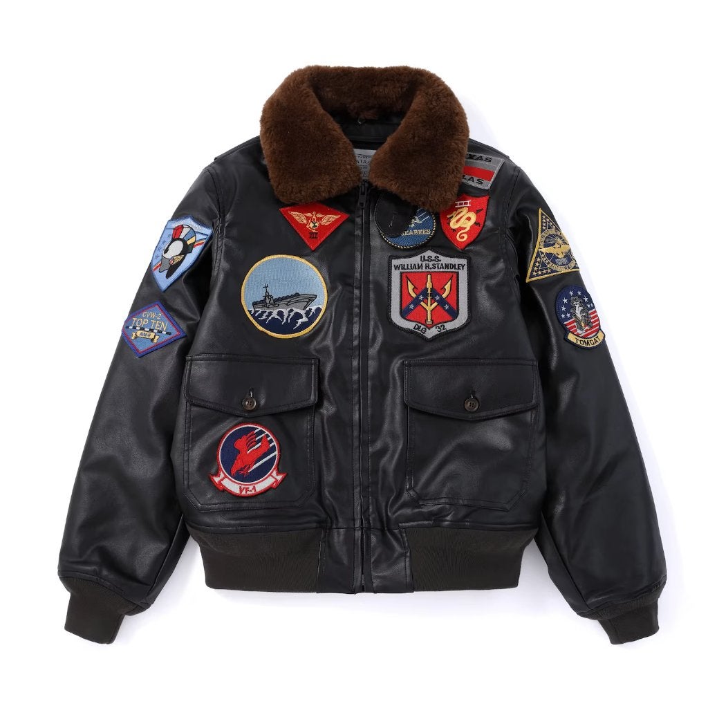 Top gun tom cruise heren jas, Verzenden, Nieuw, Overige maten, Zwart