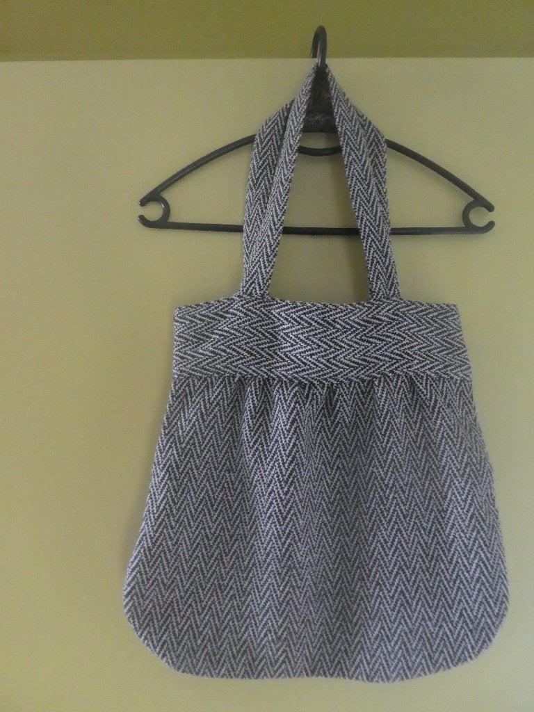 Donkerbruine/beige tas, Ophalen of Verzenden, Beige, Handtas