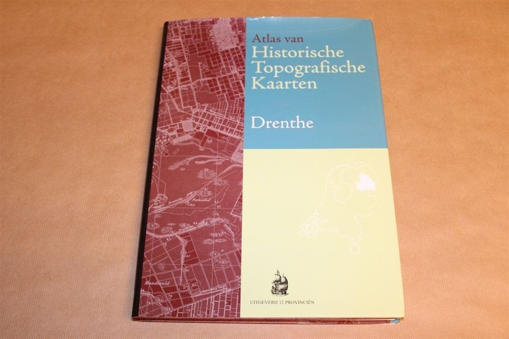 Atlas van Historische Topografische Kaarten - Drenthe, Boeken, Atlassen en Landkaarten, Ophalen of Verzenden, 1800 tot 2000, Nederland