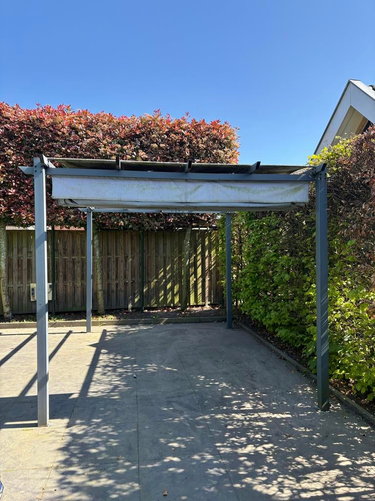 Tuinpaviljoen 3x4 - Doek gescheurd, Ophalen, Gebruikt, Tuinpaviljoen