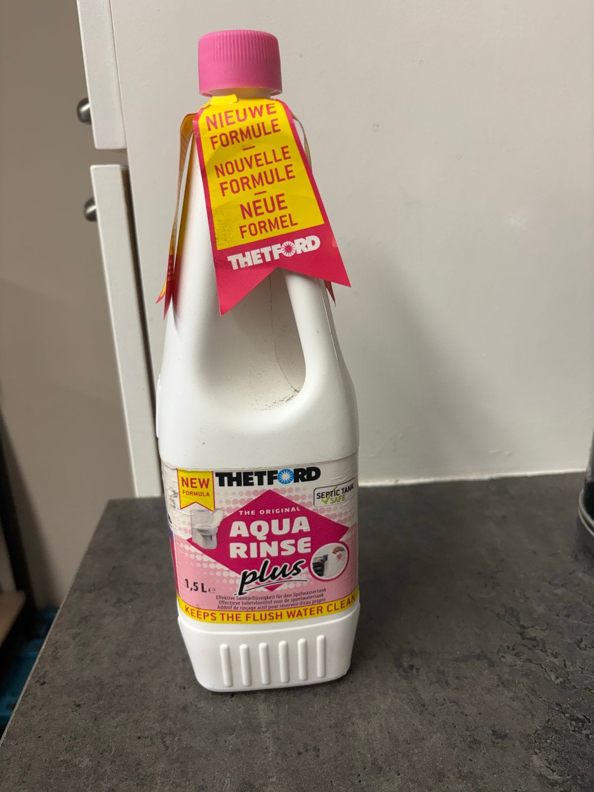 Thetford Aqua Rinse Plus 1.5L - Nieuwe Formule, Ophalen of Verzenden, Nieuw