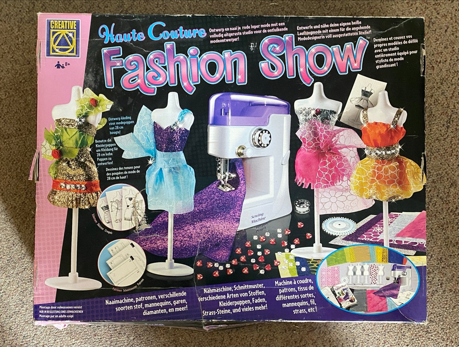 Haute Couture Naaimachine Set, Verzenden, Zo goed als nieuw, Knutselen