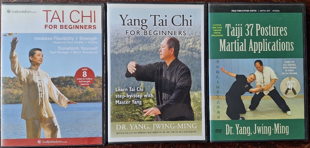 3 Tai Chi DVD's – Tai Chi & Taiji 37 Postures, Cursus of Instructie, Engels, Alle leeftijden, Engels