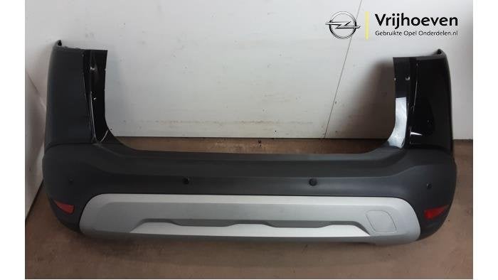 Achterbumper van een Opel Crossland X (Crossland X 17-) (Z23, Gebruikt, -, -, Opel