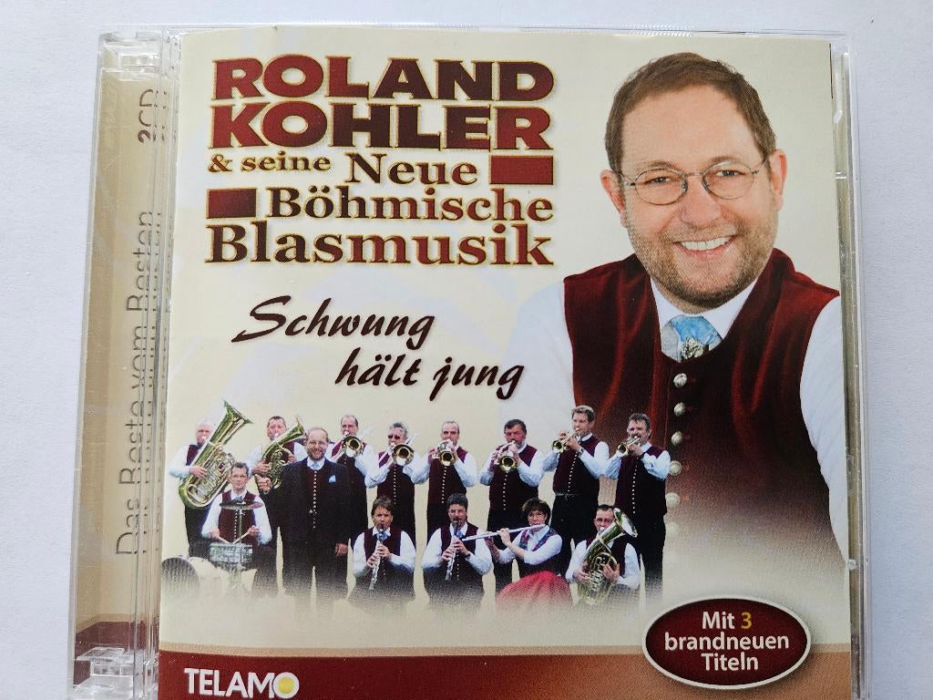 2CD Roland Kohler Böhmische Blasmuzik blaasmuziek, Ophalen of Verzenden, Romantiek, Zo goed als nieuw, Kamermuziek