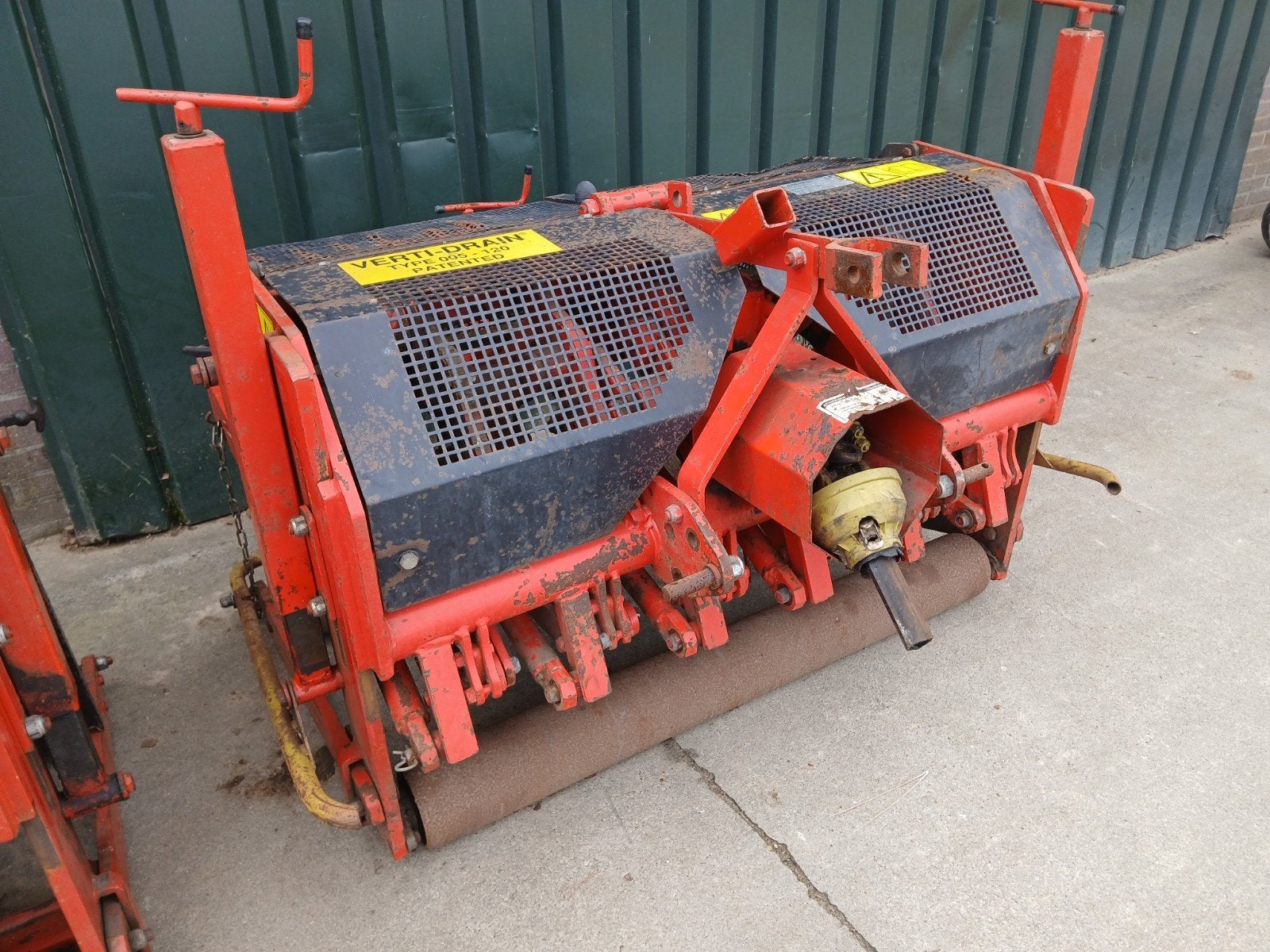 2x vertidrain Beluchter prikker, Ophalen, Grondbewerking