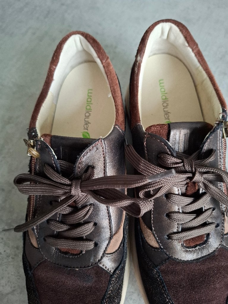 Waldlaufer sneakers bruin 42/8, Ophalen of Verzenden, Bruin, Waldlaufer, Sneakers of Gympen