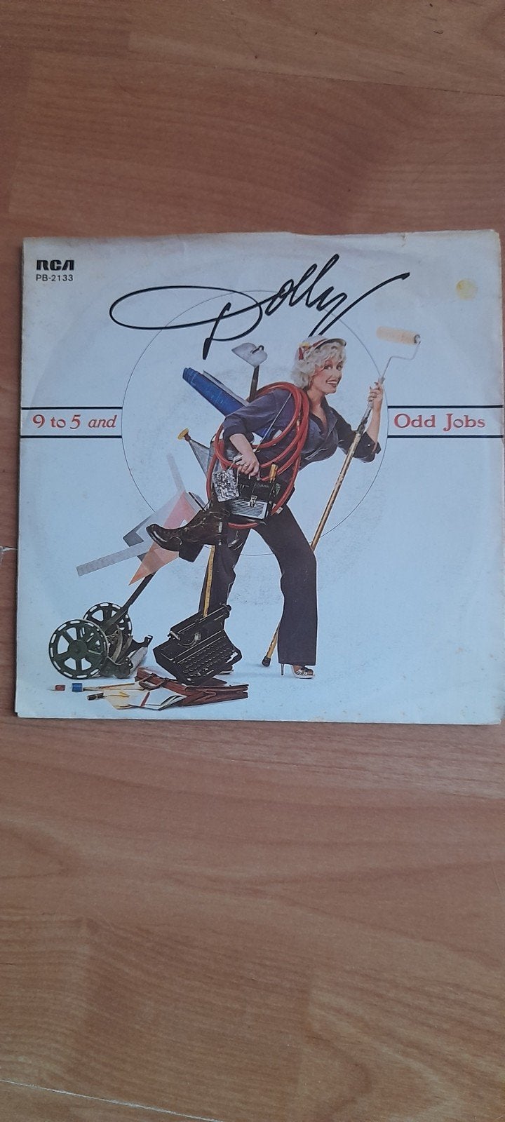 Dolly Parton 9 to 5 single, Cd's en Dvd's, Ophalen of Verzenden, Zo goed als nieuw, Country en Western, Overige typen