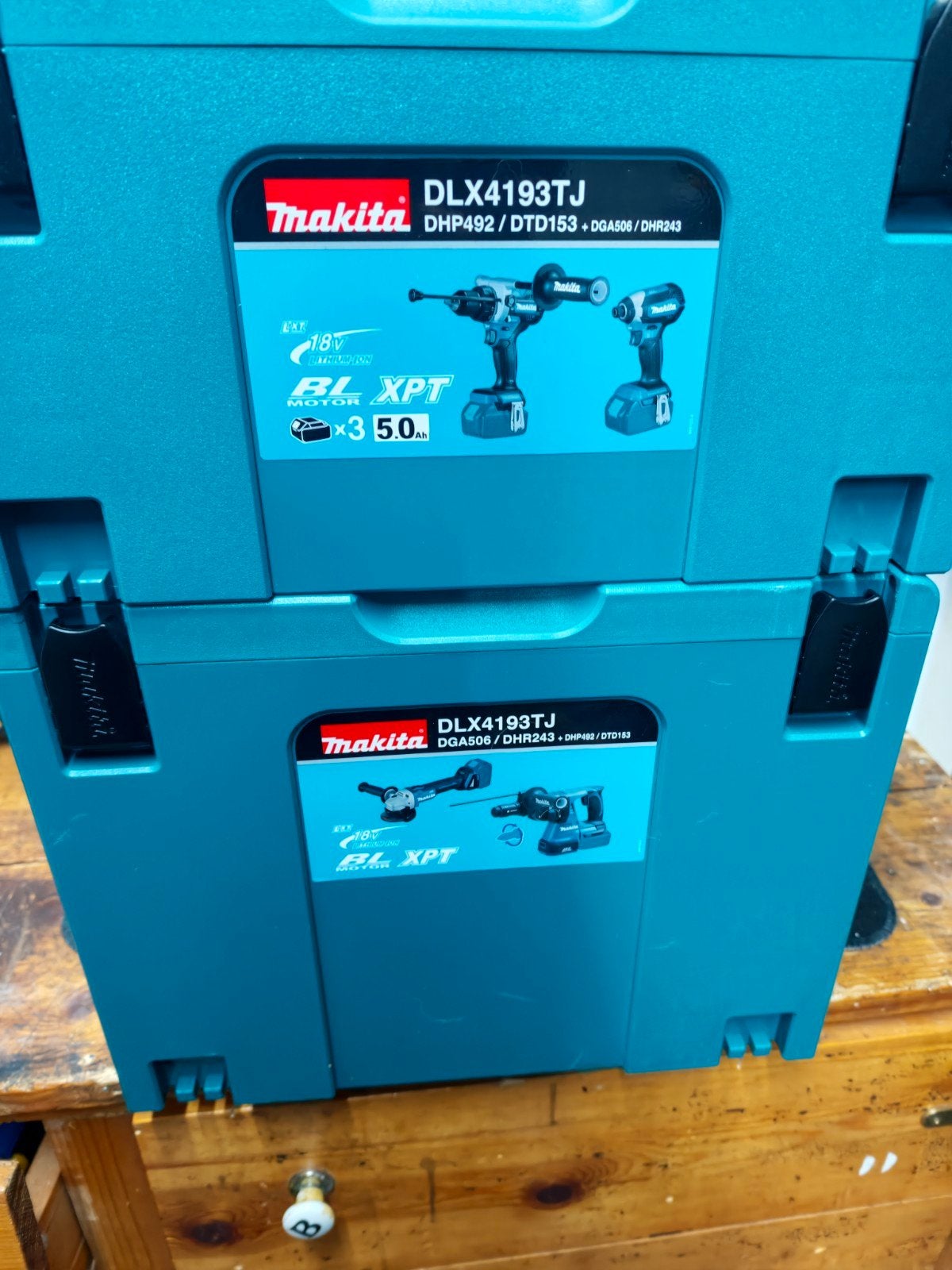 Makita DLX4193TJ Accu Combo Kit 18V - Nieuw, Ophalen, 600 watt of meer, Overige typen, Klopboormechanisme