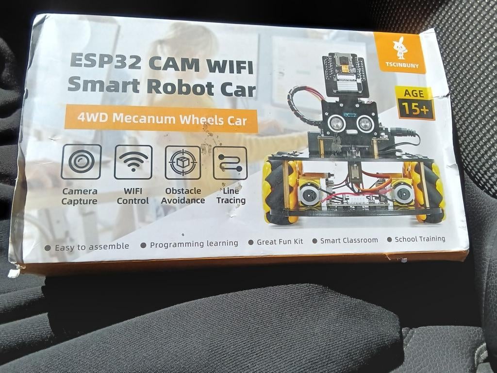 Esp32 cam WiFi smart robot car, Ophalen, Zo goed als nieuw, Overige schalen