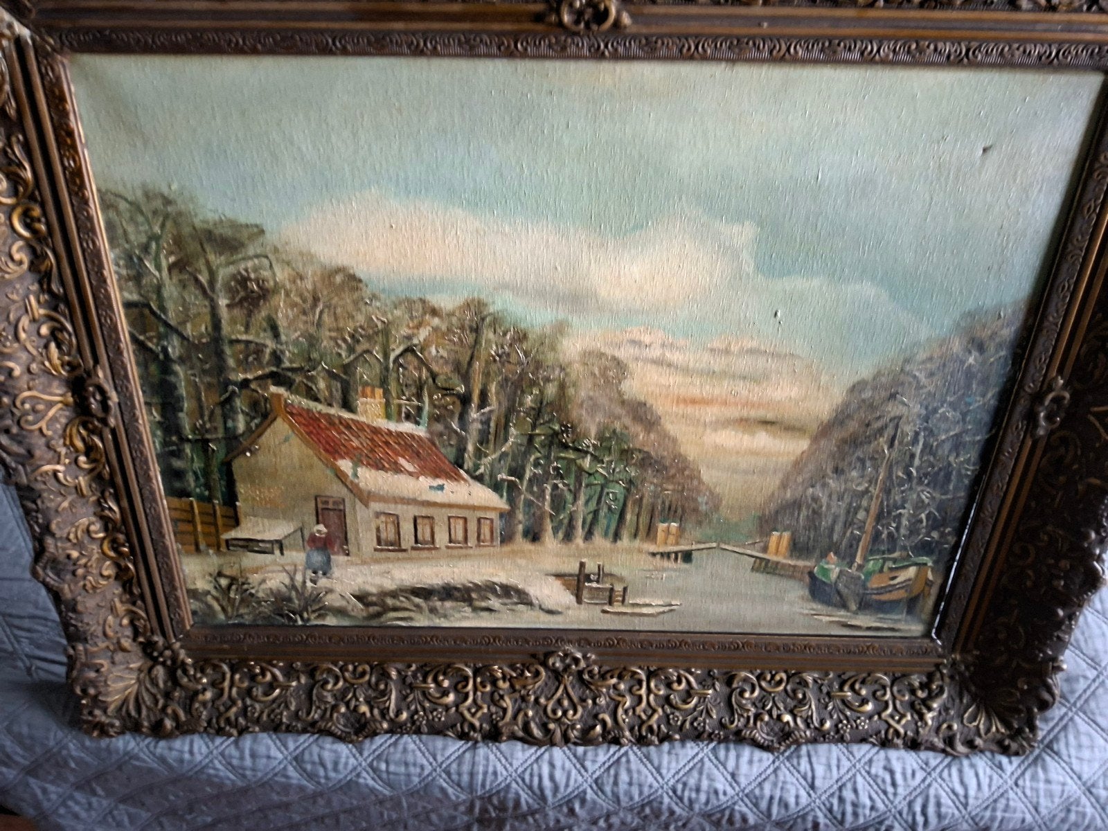 SCHILDERIJ, Antiek en Kunst, Kunst | Schilderijen | Klassiek, Ophalen