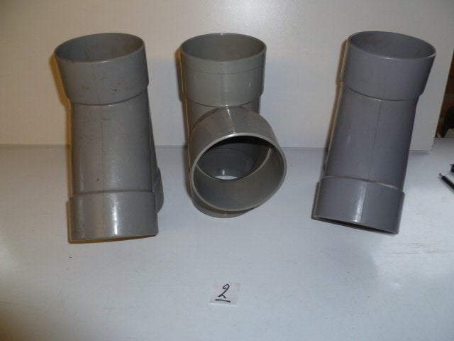 3 NIEUWE STROOM T VAN 110 MM, Ophalen, Nieuw