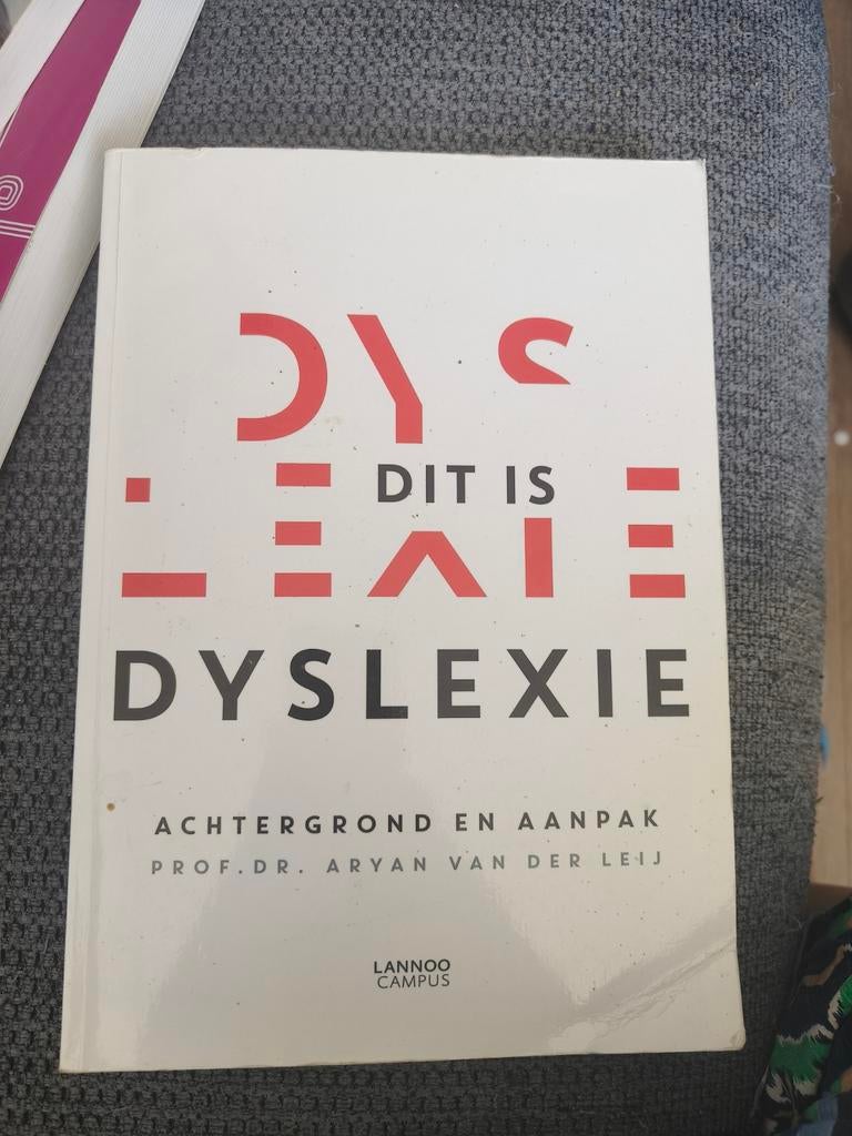 Dit is dyslexie: Achtergrond en aanpak, Ophalen of Verzenden, Gelezen, Prof. Dr. Aryan van der Leij
