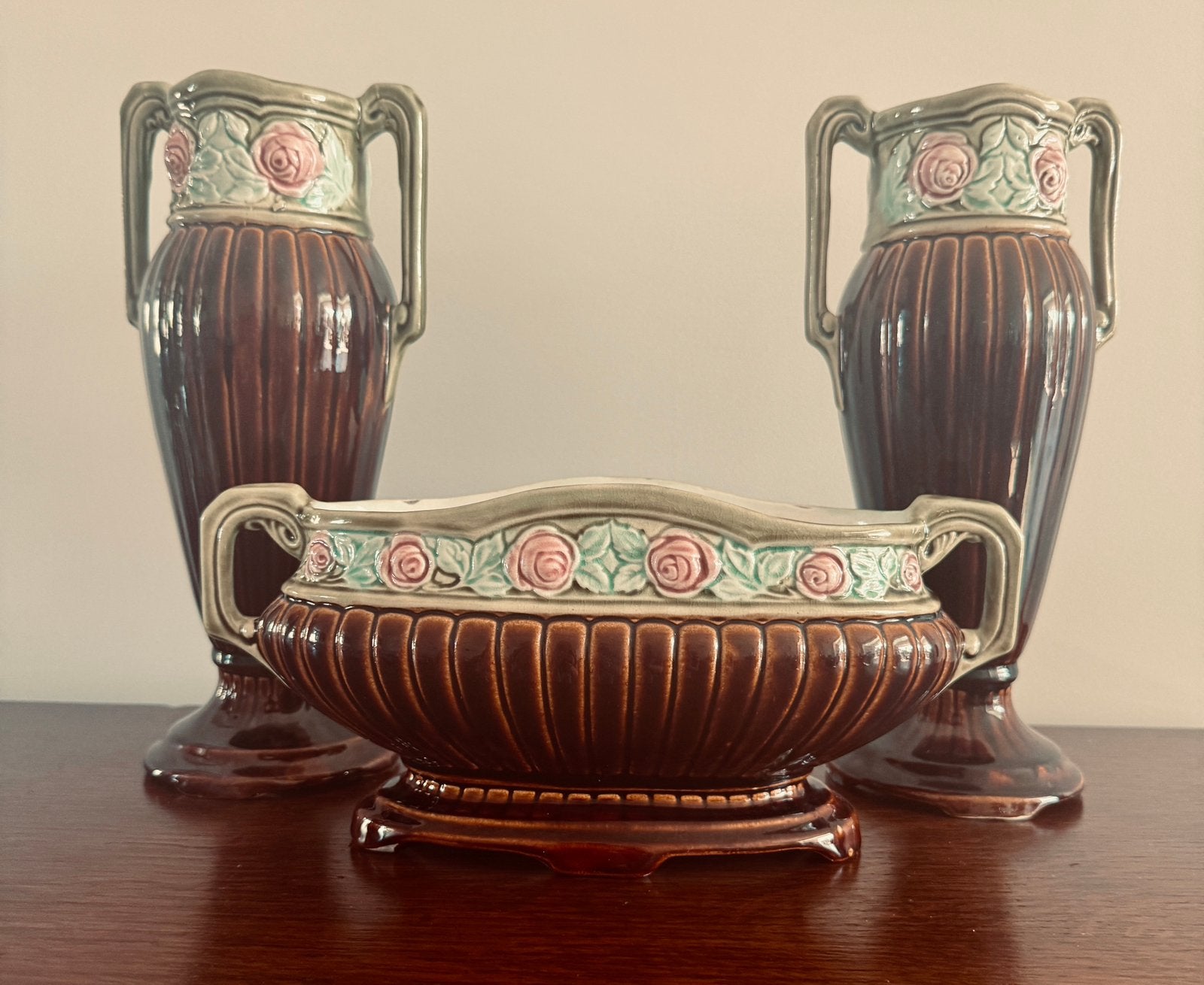 Antiek Art Nouveau kaststel van Eichwald, Ophalen