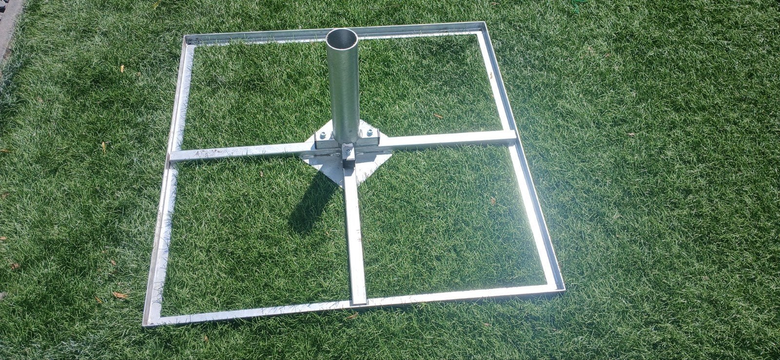 Parasolvoet - Stevige metalen basis, Tuin en Terras, Parasols, Ophalen, Nieuw, Minder dan 1 meter, Parasolvoet