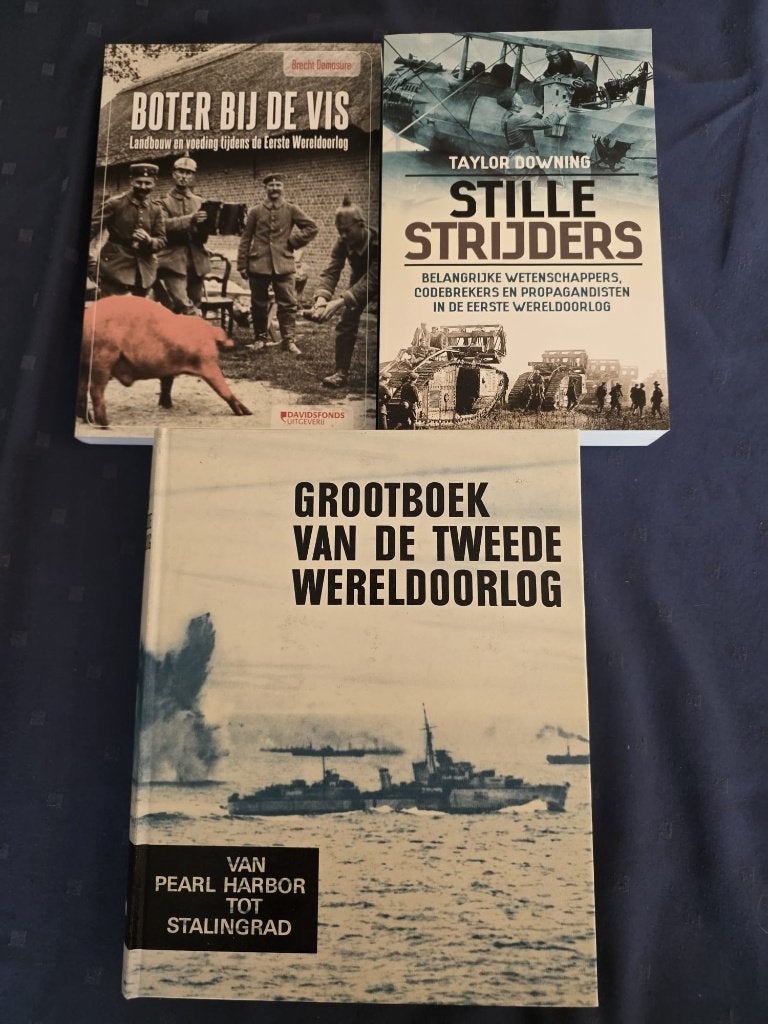 diverse boeken ww1, Ophalen of Verzenden, Voor 1940, Zo goed als nieuw, Algemeen