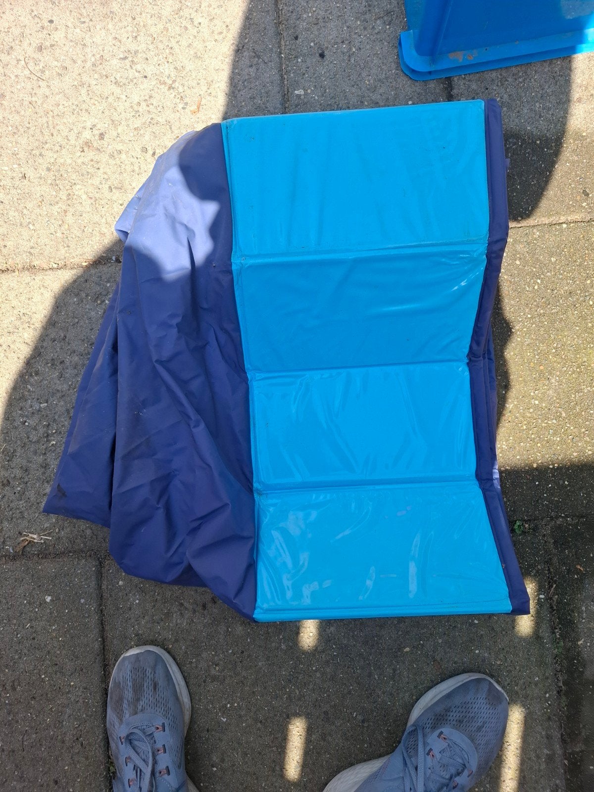 Hondenbadje, Ophalen, Zo goed als nieuw, Blauw