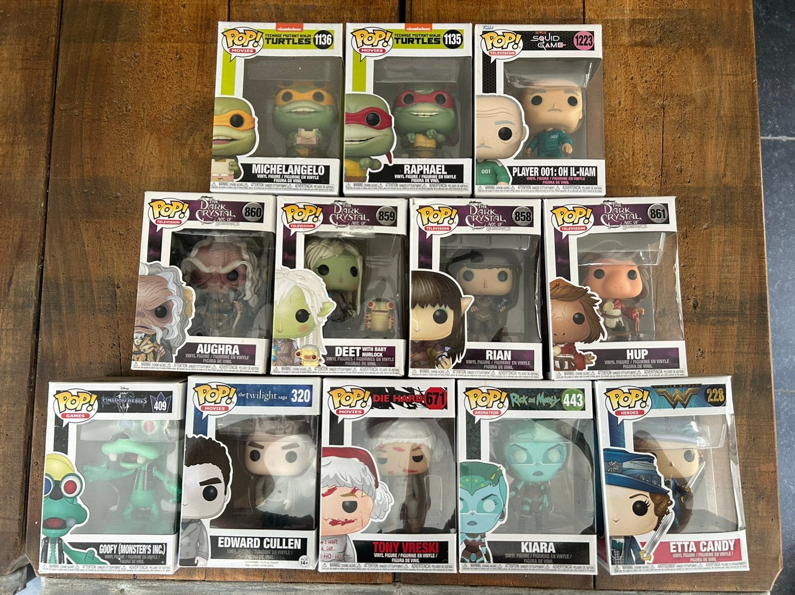 Funko Poppen, Ophalen, Zo goed als nieuw