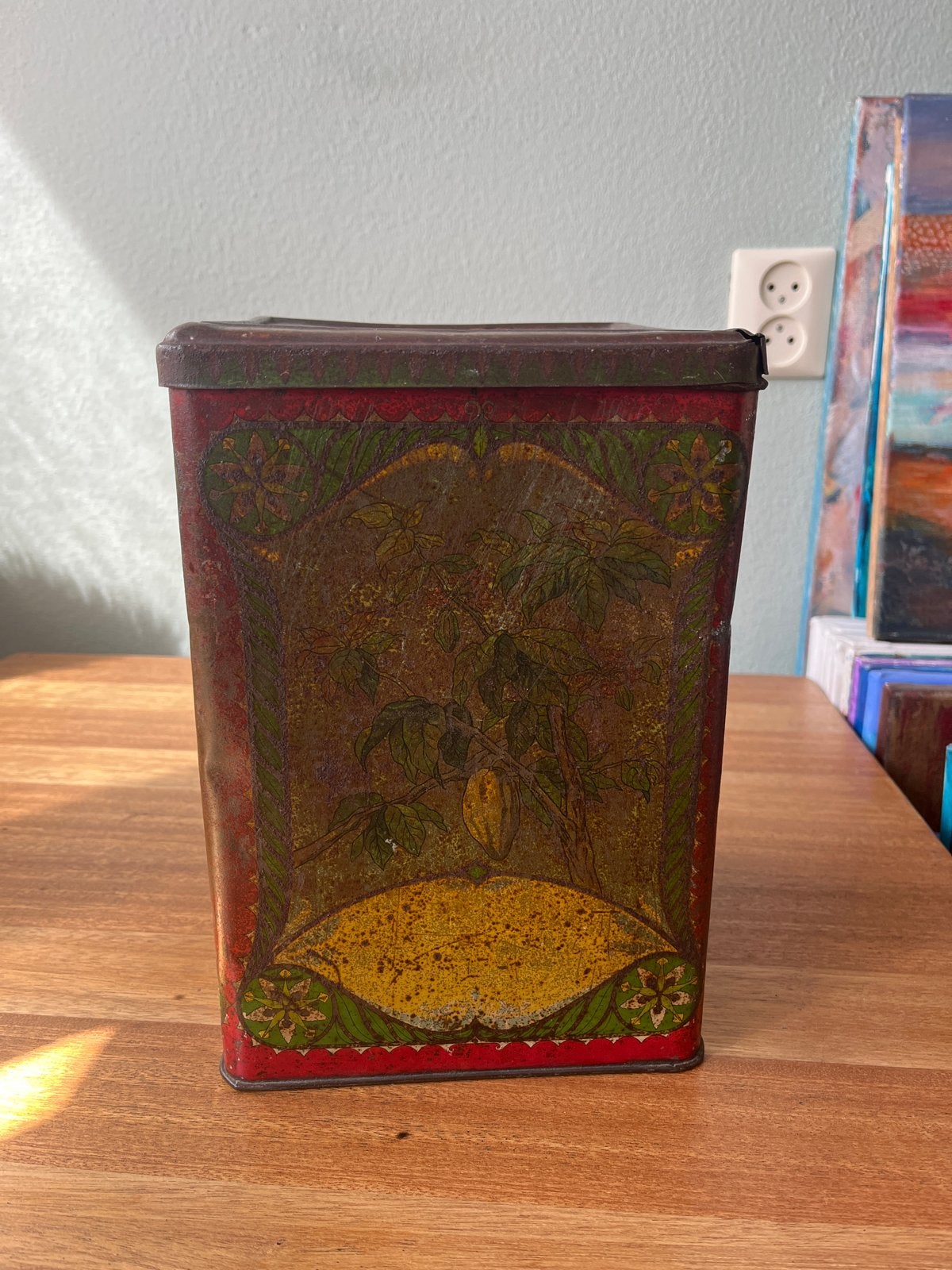 Cacao Blik met Scènes, Verzamelen, Blikken, Ophalen of Verzenden