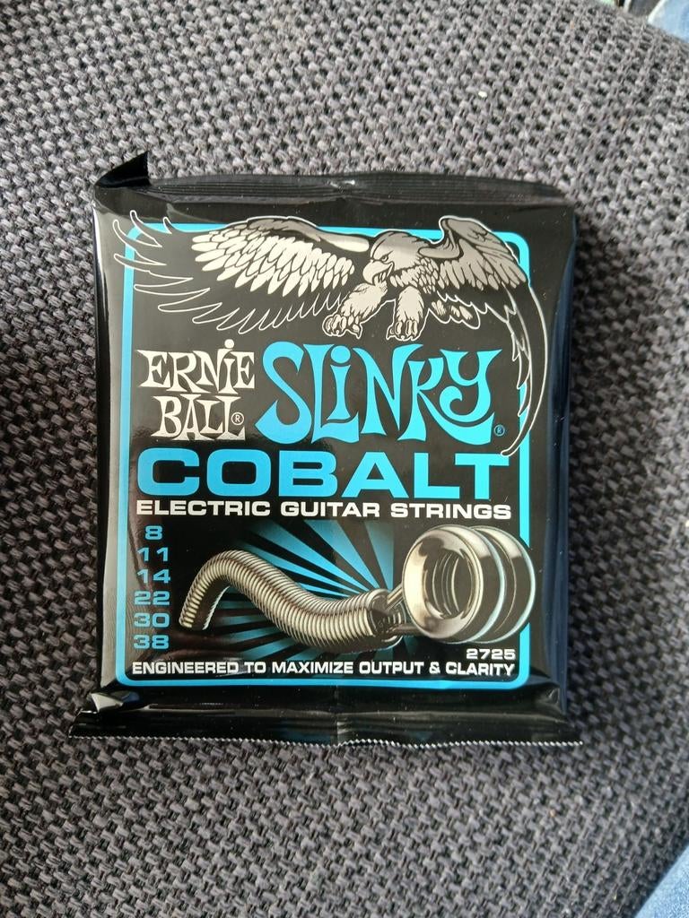 Ernie Ball Slinky Cobalt elektrische gitaarsnaren, Ophalen of Verzenden