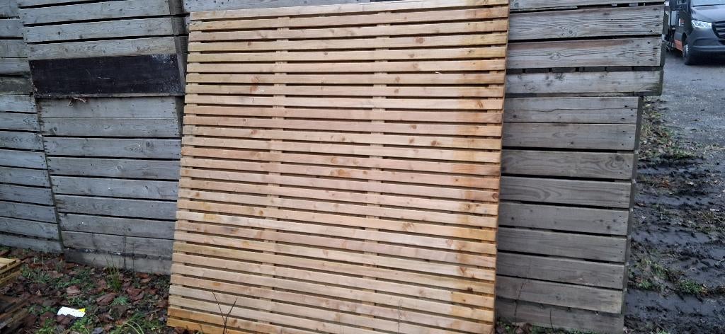 schuttingen, Tuin en Terras, Schuttingen, Ophalen, 1 tot 2 meter, Minder dan 3 meter, Nieuw
