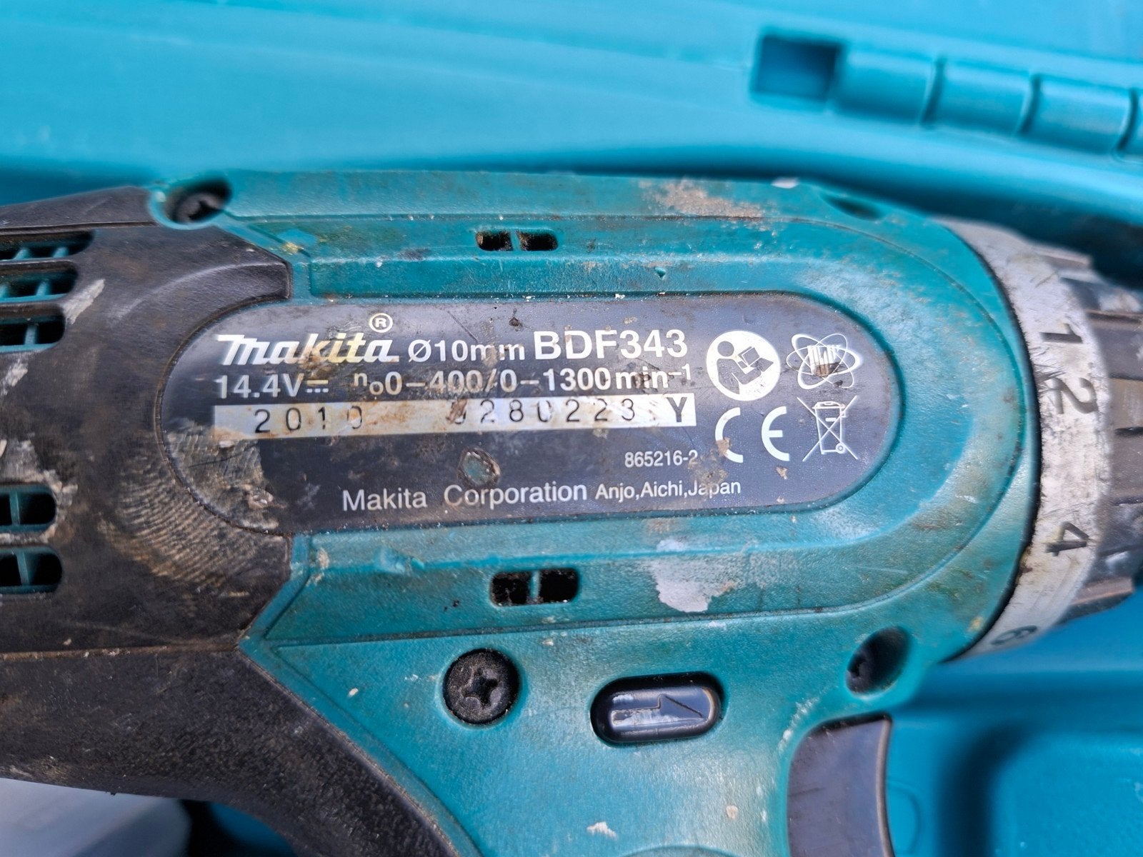 MAKITA BDF343, Ophalen of Verzenden, Gebruikt, Boor- en Schroefmachine