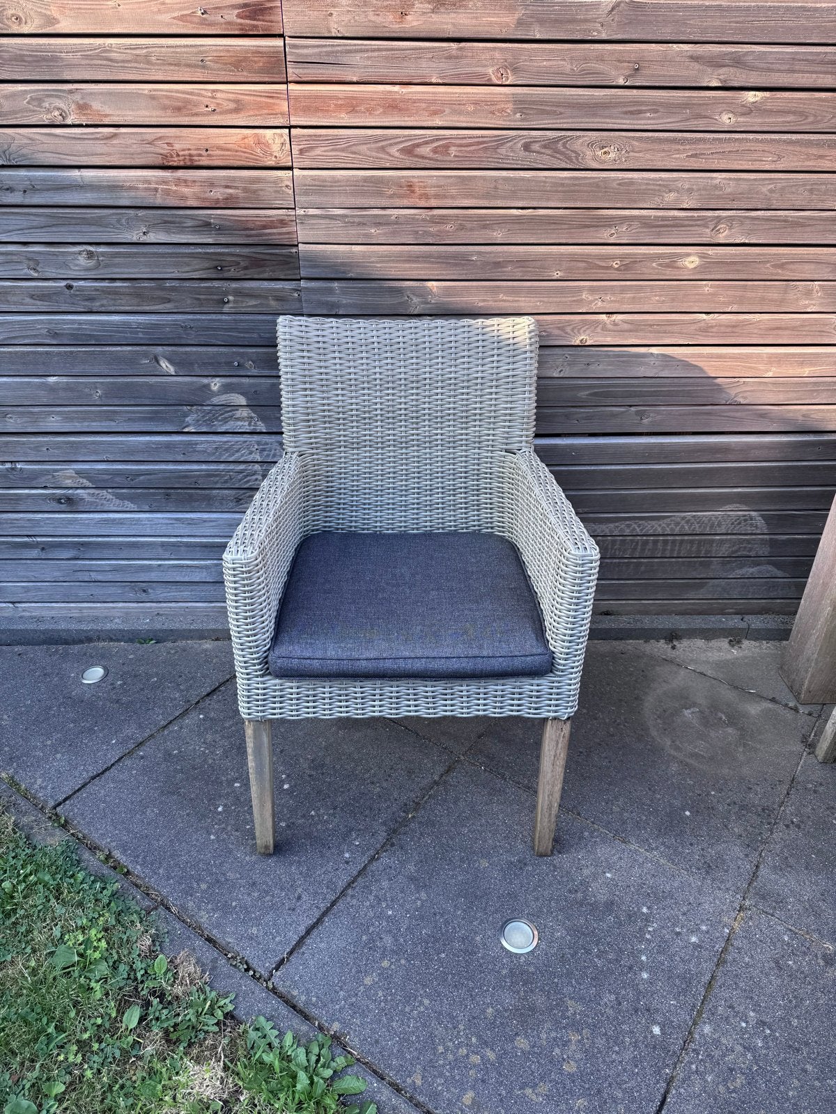 5x Intenso Lesa diningstoel met kussen, Ophalen, Gebruikt, Wicker