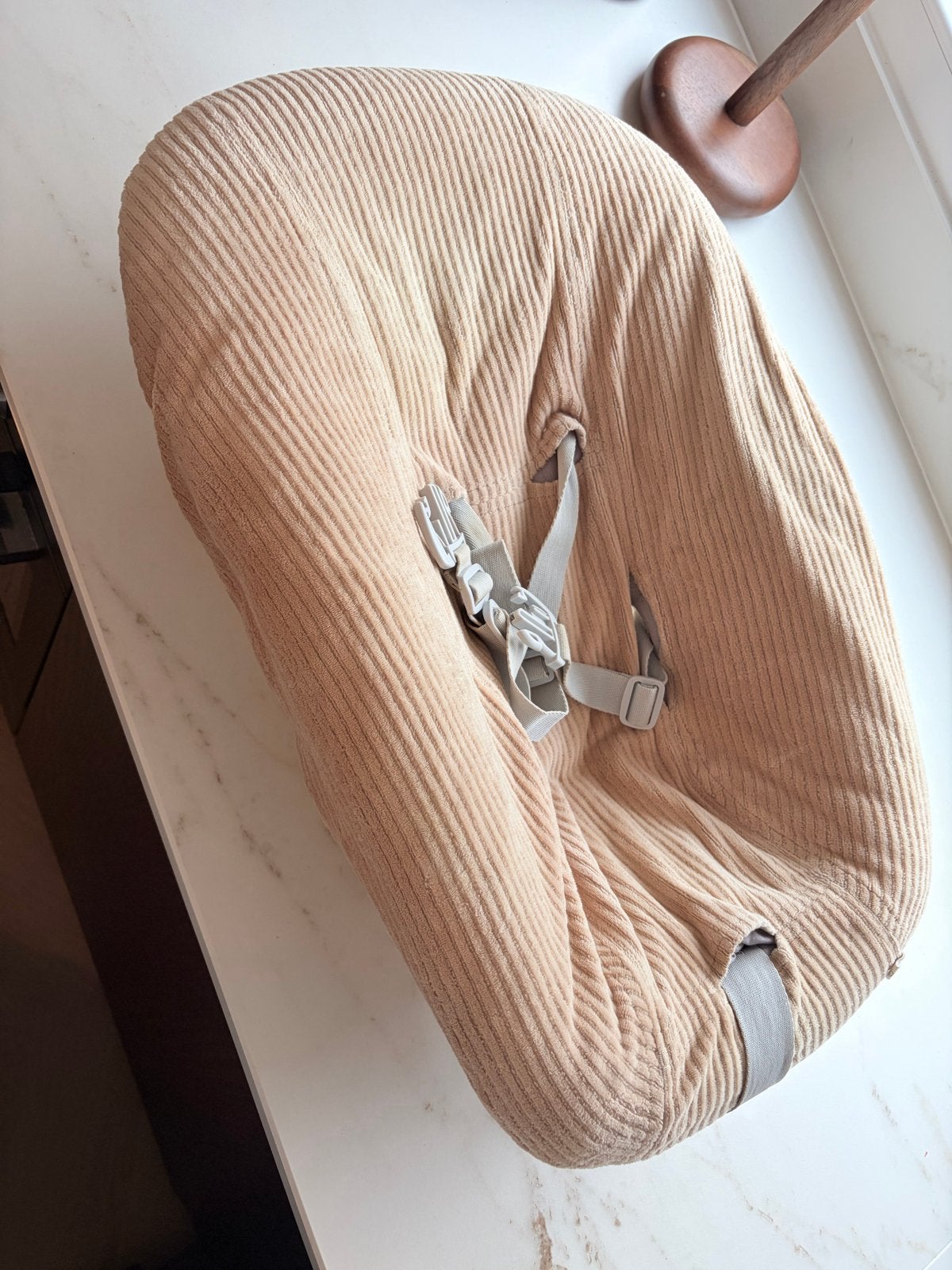 Stokke Newborn Set met hoes, Kinderen en Baby's, Ophalen of Verzenden, Gebruikt, Overige typen, Gordel(s)