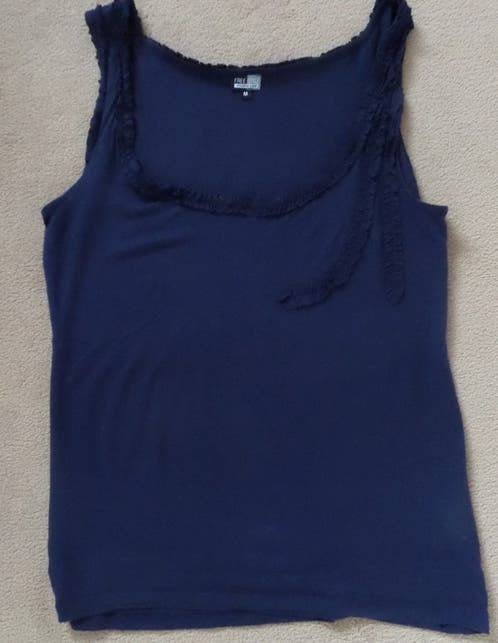 Donkerblauwe, nette top van jersey maat 40: ALS NIEUW, Kleding | Dames, Tops, Maat 38/40 (M), Blauw, Ophalen of Verzenden, Zo goed als nieuw