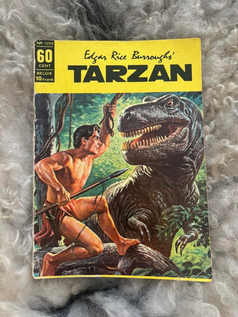 Collector’s item Tarzan comic stripboek edgar rice burrough, Eén comic, Ophalen of Verzenden, Zo goed als nieuw, Europa