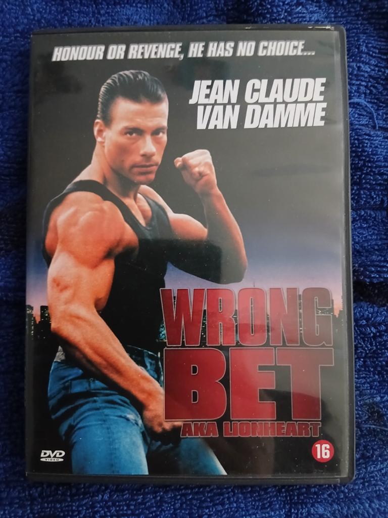 Wrong Bet (Lionheart) - Jean-Claude Van Damme DVD, Vanaf 16 jaar, Ophalen, Gebruikt, Actie