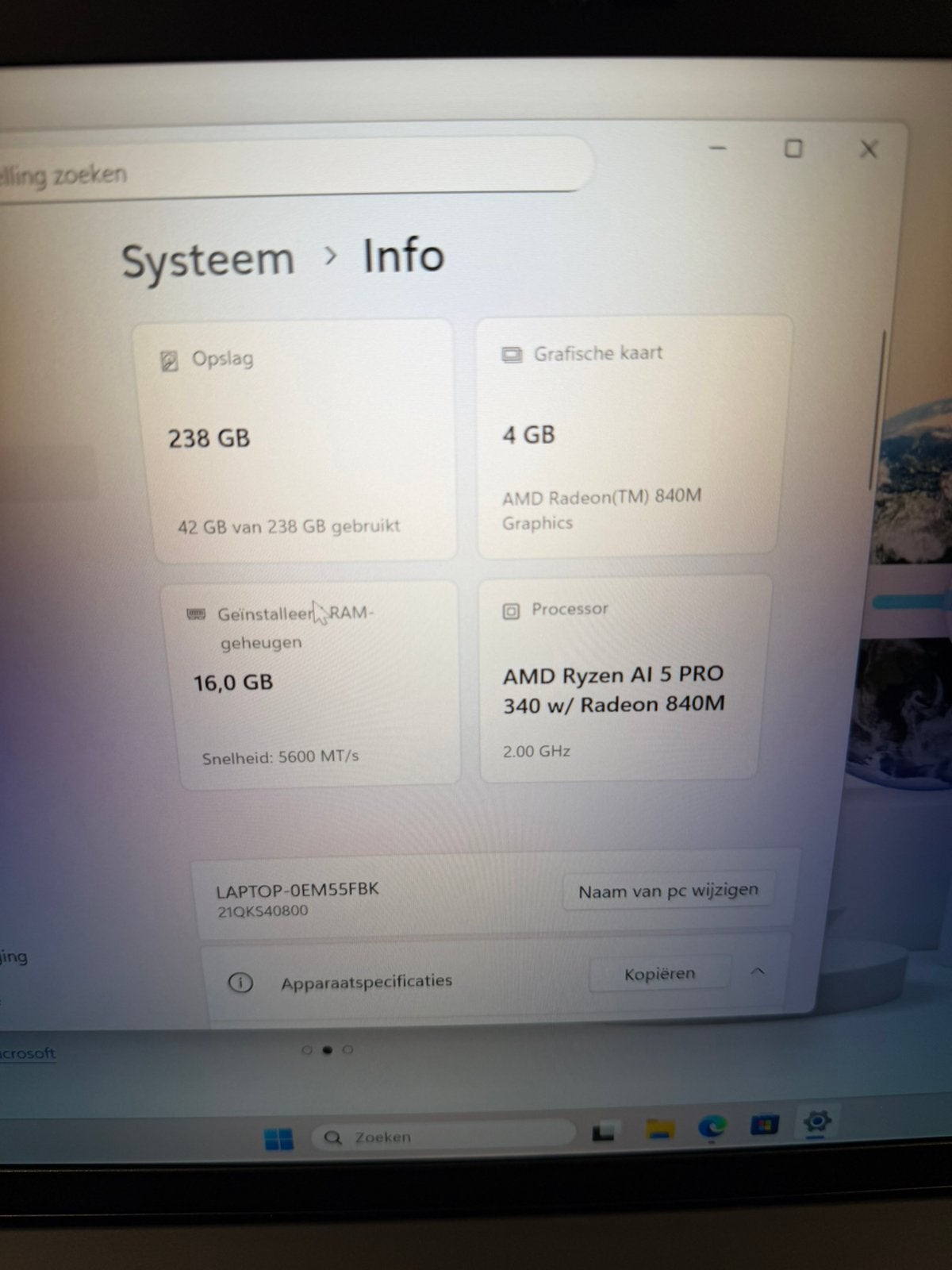 Lenovo thinkpad 14inch (T14) met touchscreen, Nvt, Ophalen of Verzenden, Zo goed als nieuw, Nvt
