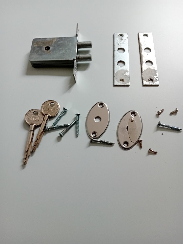 penslot, Ophalen, Gebruikt, Rvs, Slot
