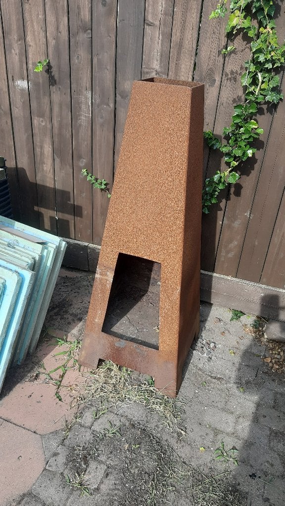tuinhaard Cortenstaal, Ophalen, Gebruikt