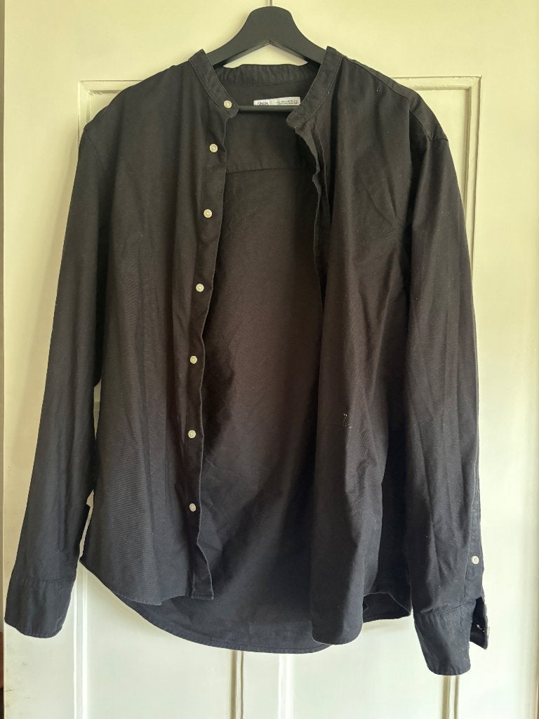 Hemd zara, Kleding | Heren, Zara, Zwart, Ophalen of Verzenden, Zo goed als nieuw