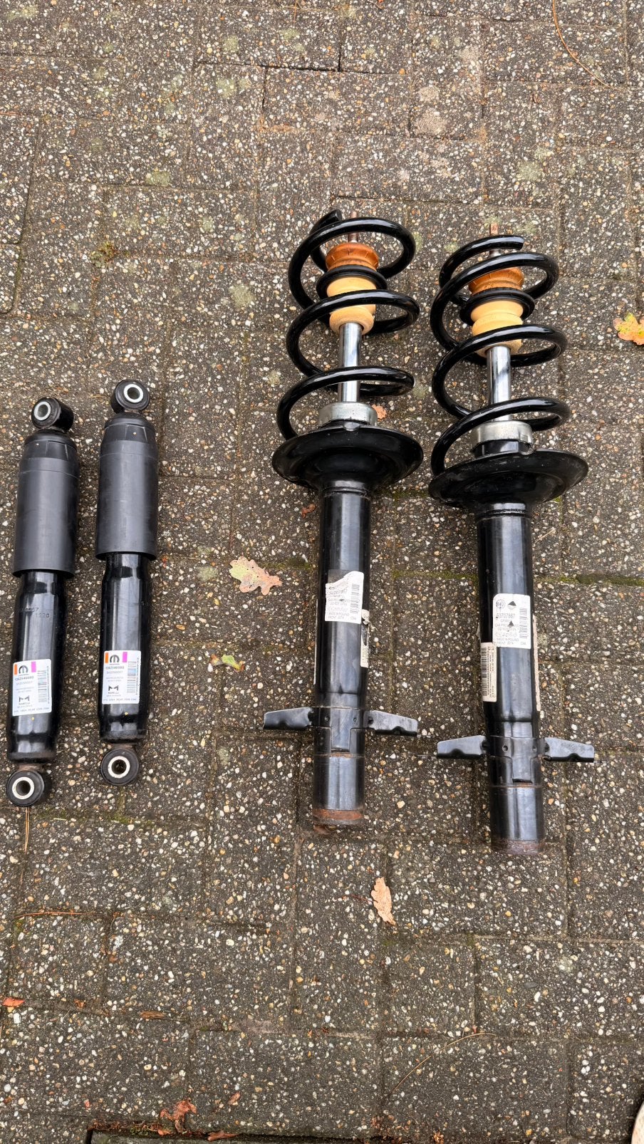 Fiat Ducato Schokdempers en veren complete set, Ophalen, Nieuw, Fiat