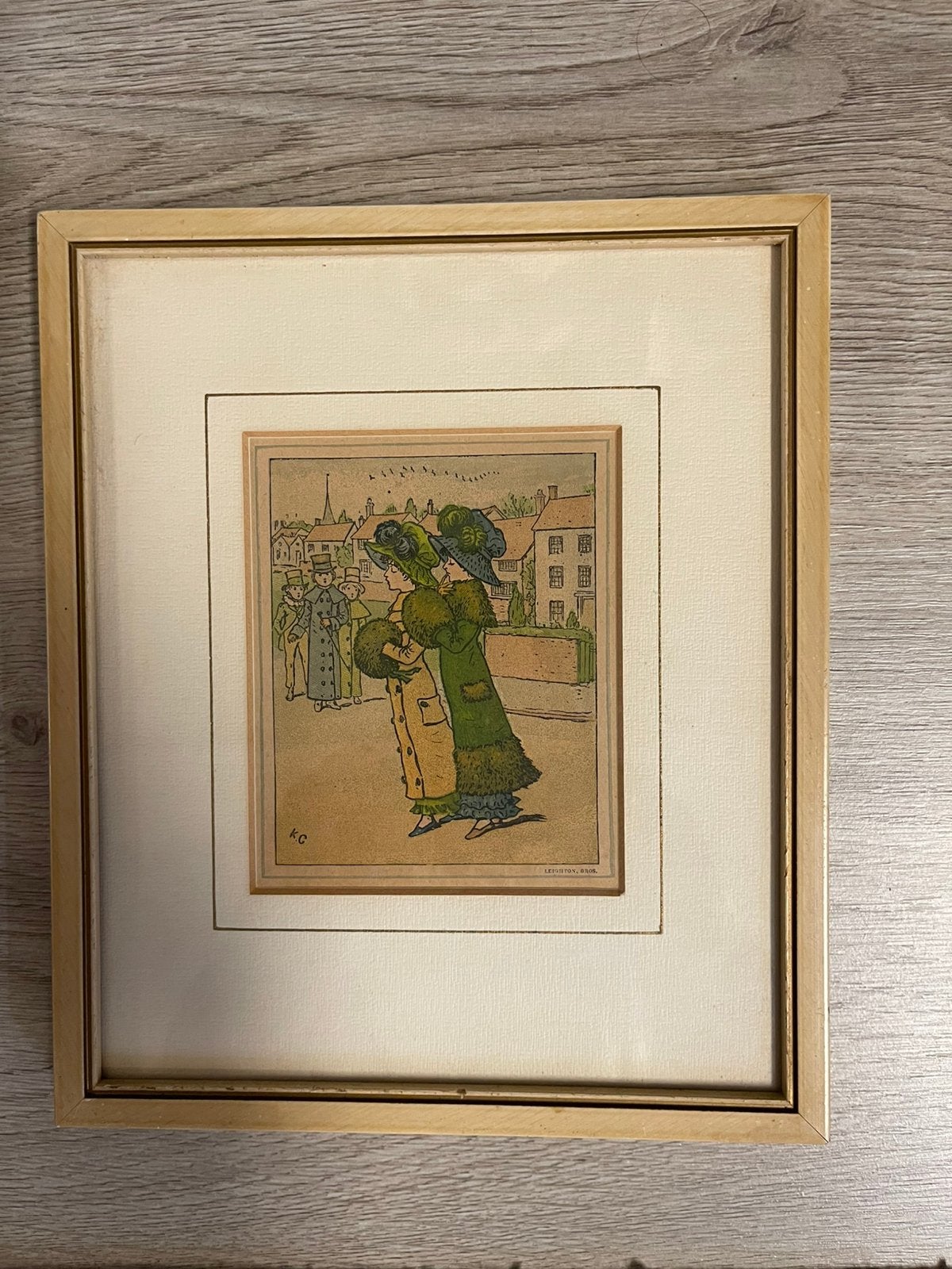 Litho  kate greenwaye, Ophalen of Verzenden