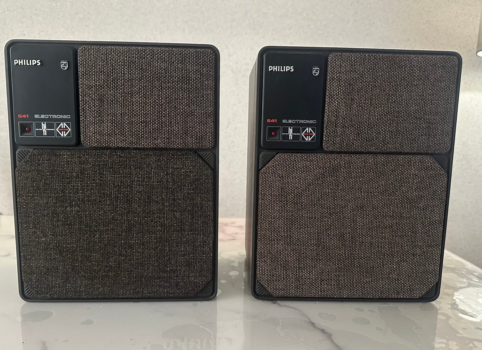Philips MFB 541 Motional Feedback luidsprekers, Ophalen of Verzenden, Zo goed als nieuw, Minder dan 60 watt, Philips